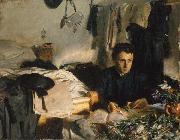 John Singer Sargent Padre Sebastiano (mk18) painting